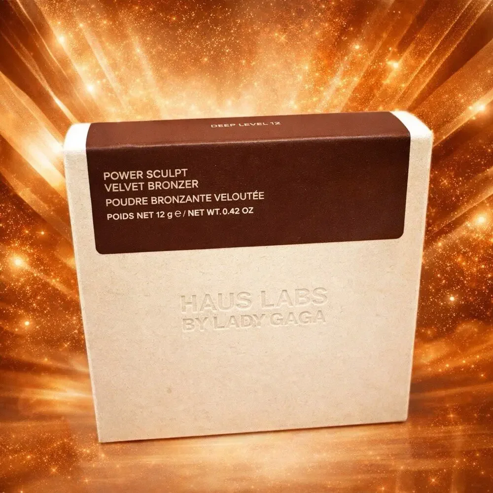 Haus Labs by Lady Gaga - Power Sculpt - Velvet Bronzer - Deep Level 12 - 0.42 oz